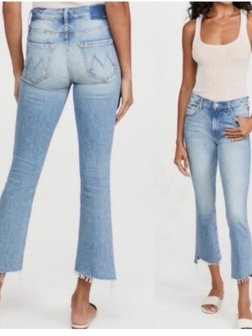 MOTHER  Superior insider step fray in I confess size 29